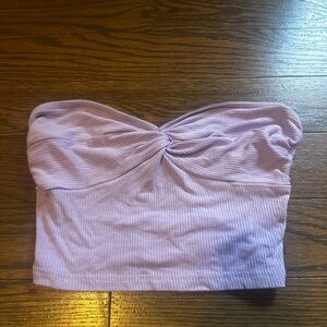 Lavender Strapless Women's Top